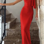Beloved Knotted Sleeveless Long Dress