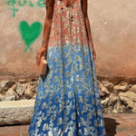 Anant Teja Suspender Resort Maxi Dress