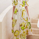 Beach dress slim maxi dress