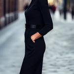 Jane | Elegant Midi Dress with a Flattering Waist