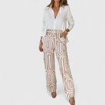 Arely | Chic Two-Piece Set with Complimentary Belt