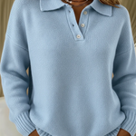 Ayla | Knit Polo Sweater