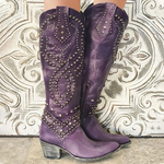 Zara | Western Knee Boots
