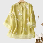 Alani | Chic Floral Embroidered Top
