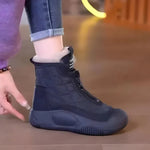 Maria | White Qulted Boots