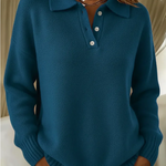 Ayla | Knit Polo Sweater