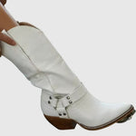Naomi | Luxe Cowboy Leather Boots