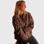 Regina | Chic Leopard Print Jacket