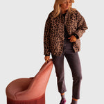Regina | Chic Leopard Print Jacket
