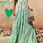 Anant Teja Suspender Resort Maxi Dress