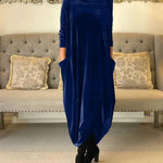 Emerson | Cozy Draped Maxi Dress for Winter