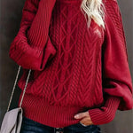 Layla | Casual Long Sleeve Knitted Sweater