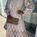 Amber | Elegant Midi Dress