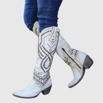 Vivian | Western Knee-High Boots