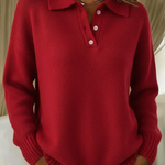 Ayla | Knit Polo Sweater