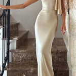 Beloved Knotted Sleeveless Long Dress