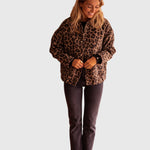 Regina | Chic Leopard Print Jacket