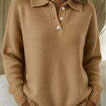 Ayla | Knit Polo Sweater