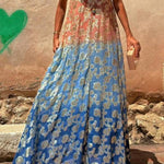 Anant Teja Suspender Resort Maxi Dress