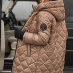 Brianna | Elegant Quilted Down Jacket with Hood