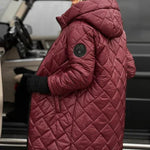 Brianna | Elegant Quilted Down Jacket with Hood