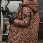 Brianna | Elegant Quilted Down Jacket with Hood