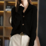 Ava | Luxe Buttoned Sweater