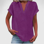 Addison | Cozy V-Neck Top