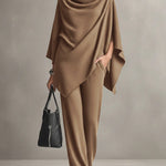 Alma | Elegant Drape Two-Piece Set