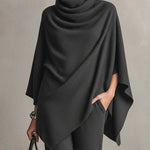 Alma | Elegant Drape Two-Piece Set