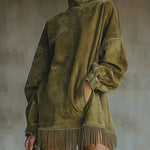 Harley | Comfy Fringe Dress