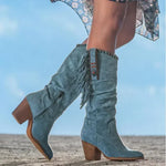 Theresa | Boho Fringe Boots