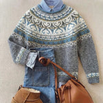 Judith | Chic Vintage Knit Sweater