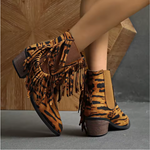 Jennifer | Luxury Fringe Boots