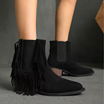 Jennifer | Luxury Fringe Boots