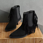 Jennifer | Luxury Fringe Boots
