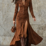 Allison | Retro Ruffle Dress