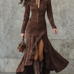 Allison | Retro Ruffle Dress