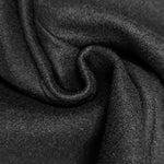 Flared Buttoned Solid Color High Neck Jackets&Coats Outerwear Woolen Coat