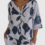 Aaliyah | Cozy V-Neck Top