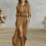 Sarah | Timeless Pleated Dress