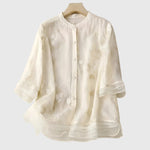 Alani | Chic Floral Embroidered Top