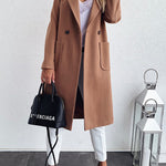 Autumn and Winter Double Pocket Wool Suit