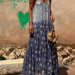 Anant Teja Suspender Resort Maxi Dress