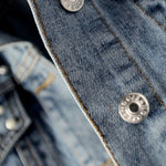 Long Sleeves Split-Joint Lapel Denim Jackets