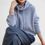 Elizabeth | Cozy Knit Hoodie