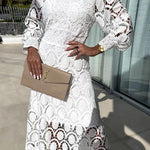 Amber | Elegant Midi Dress