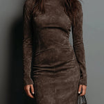 Jolene | Midi Dress with Long Sleeves
