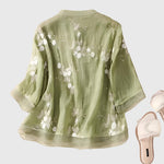 Alani | Chic Floral Embroidered Top