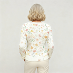 Bree | Flowers Print Cardigan